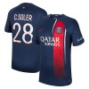 Maglia ufficiale Paris Saint Germain 2023-24 C. Soler 28 Casa per Uomo